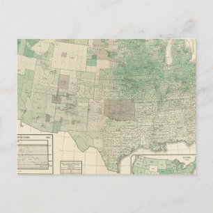 Korn per aangeplante hectare briefkaart