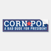 Korn Pop voor President II Bumpersticker (Voorkant)