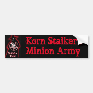 Korn Stalker Bumpersticker van het Minion Army