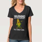 Korn voor mannen en kurn op kraamkostuums t-shirt (Voorkant)