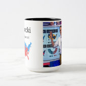 Kornacki Tweekleurige Koffiemok (Center)