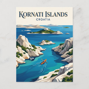 Kornati-eilanden Kroatië Briefkaart