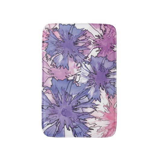 Kornbloem Badmat (Voorkant Verticaal)