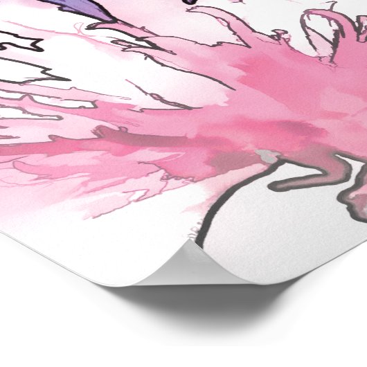 Kornbloem Poster (Hoek)