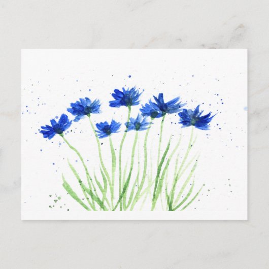 Kornbloemen Briefkaart (Voorkant)