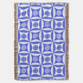 Kornbloemen en -putten in de scheur deken (Voorkant Verticaal)