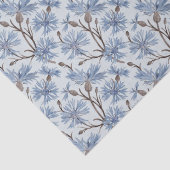 Kornbloemen (Pewter/Platinum) - Weefpapier Tissuepapier (Detail)