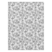 Kornbloemen, wilde bloemen, zwart-wit tafelkleed (Voorkant)