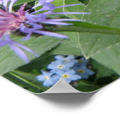 Kornblokafdruk Poster (Hoek)