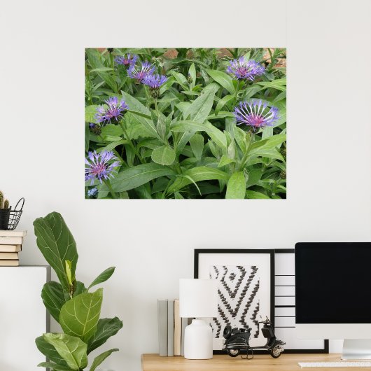 Kornblokafdruk Poster (Thuiskantoor)