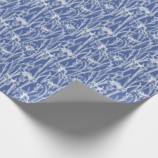 Kornblume Cadeaupapier (Hoek)
