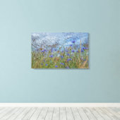 Kornblumen Canvas Afdruk (Insitu (Houten vloer))