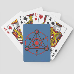Korncirkel Piktogram / crop circle pictogram IV Pokerkaarten