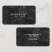 Kornergrijs patroon met leesbare kleuren visitekaartje (Voorkant / Achterkant)