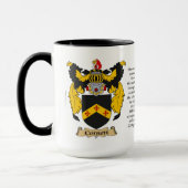 Kornett - gezinskabel van wapens mok (Links)