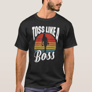 Korngat Champ Toss als een boeg voor de Cornstar T-shirt