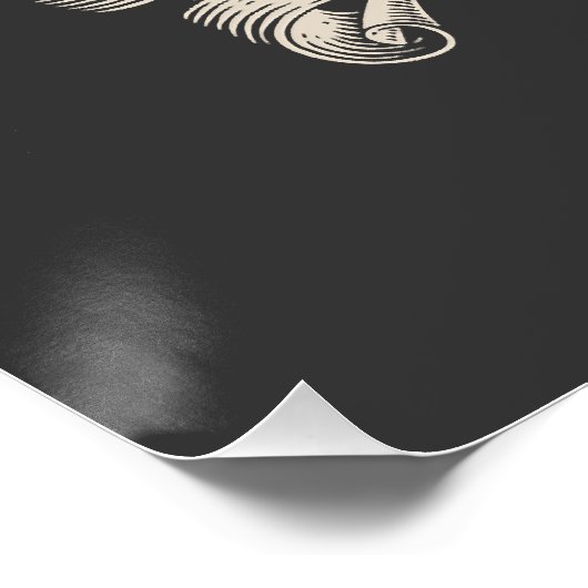 Korngat en bier daarom ben ik hier. perfect poster (Hoek)