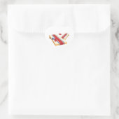 Korngattoss Hart Sticker (Tas)