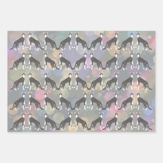 Kornish Rex Cats Wrapping Paper Sheets (Voorkant 3)
