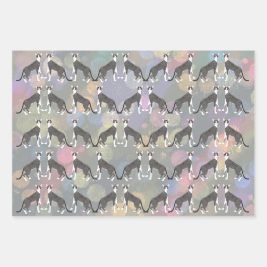 Kornish Rex Cats Wrapping Paper Sheets (Voorkant)