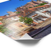 Kornmarkt square and castle in Heidelberg, Duitsla Foto Afdruk (Hoek)