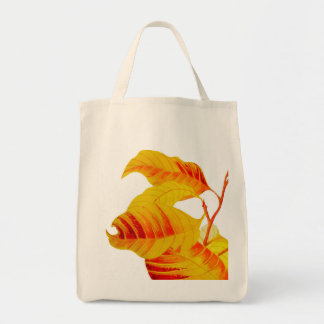 Kornoelje Bladeren op Boodschappentas Tote Bag