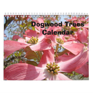 Kornoelje Boom Kalender Roze Kornoeljes Bloemen ku
