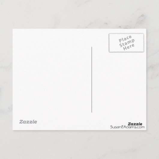 Kornoelje in Bloei Briefkaart (Achterkant)