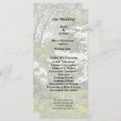 Kornoelje in Bloei Programmakaart (Voorkant / Achterkant)