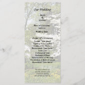 Kornoelje in Bloei Programmakaart (Voorkant)