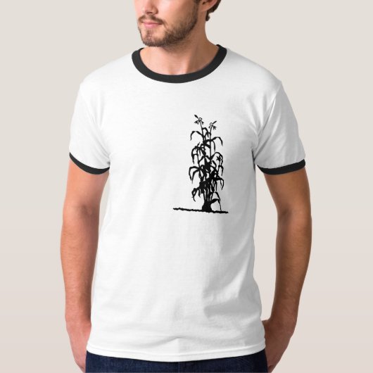 Kornstalsilhouet T-shirt (Voorkant)