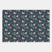 Kornwerkpapier voor kerstcadeautjes inpakpapier vel (Voorkant 3)