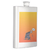 Korny Spitting roestvrij stalen kolf Flacon (Rechts)