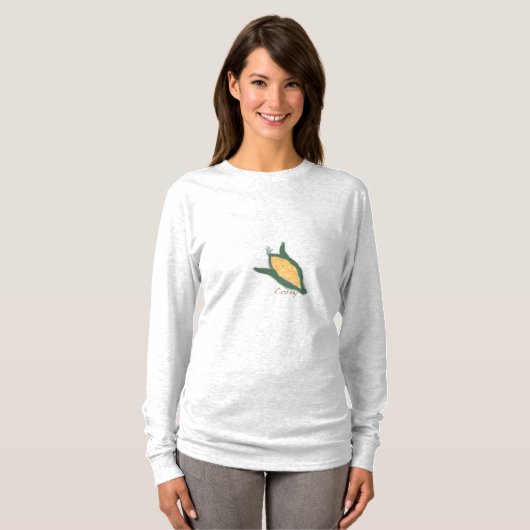 Korny Women's Long Slaped Tshirt (Voorkant volledig)