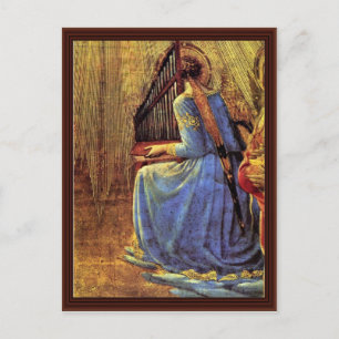 Koronatiedetail door Angelico Fra Briefkaart