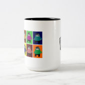 Kororas - Pop Tweekleurige Koffiemok (Center)