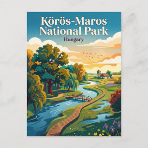 Körös-Maros Nationaal Park Hongarije Briefkaart
