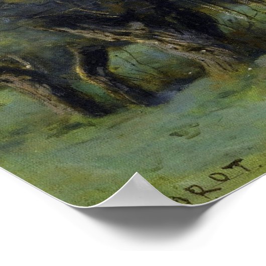 Korot - Gevist onder de wilde vaart Poster (Hoek)