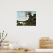 Korot - paasvrouw en Koe in de merrie Poster (Keuken)