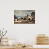 Korot - Uitzicht van Mantes Le Marechal-Ferrant Poster (Keuken)