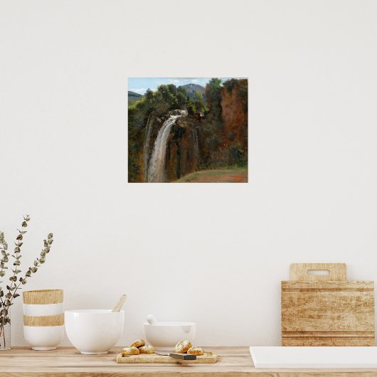 Korot - waterval in Terni Poster (Keuken)