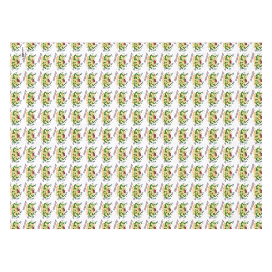 Korovai Oekraïnse bruiloft Tafelkleed (Voorkant (Horizontaal))