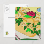 Korovai voor Oekraïense bruiloft Briefkaart (Voorkant / Achterkant)