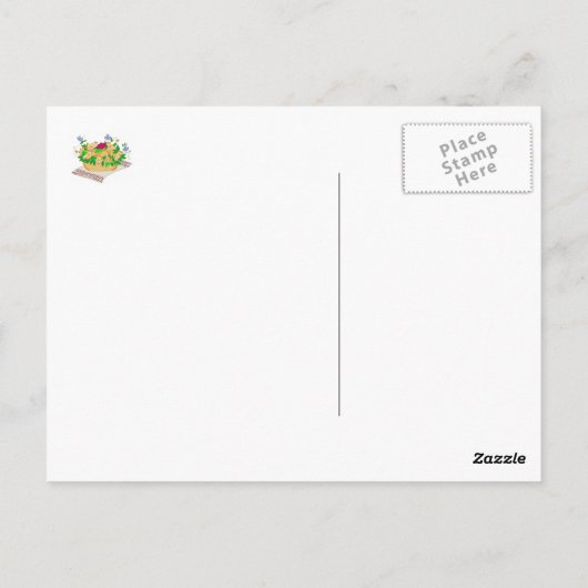 Korovai voor Oekraïense bruiloft Briefkaart (Achterkant)