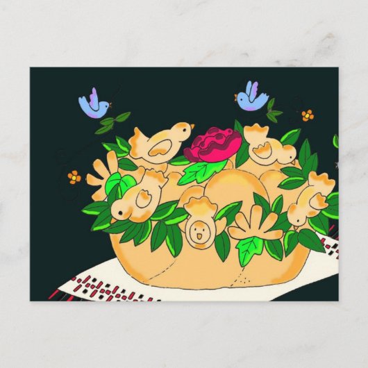 Korovai voor Oekraïense bruiloft Briefkaart (Voorkant)