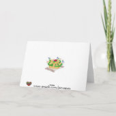 Korovai voor Oekraïense bruiloft Kaart (Achterkant)