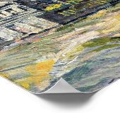 Korovin - herfst in een Russisch dorp Poster (Hoek)