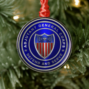 Korps Adjudant Generaal Metalen Ornament