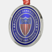 Korps Adjudant Generaal Metalen Ornament (Links)