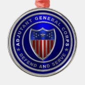 Korps Adjudant Generaal Metalen Ornament (Voorkant)